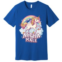 Unicorn Alpha Male Funny Sarcastic Ironic Gift Premium T-Shirt