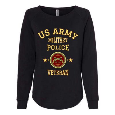 US Army Military Police Veteran Police Womens California Wash Sweatshirt