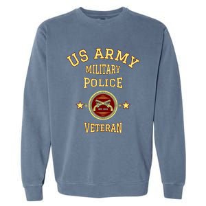 US Army Military Police Veteran Police Garment-Dyed Sweatshirt