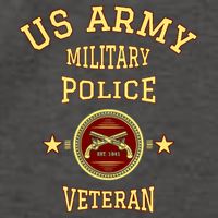 US Army Military Police Veteran Police Vector Backpack