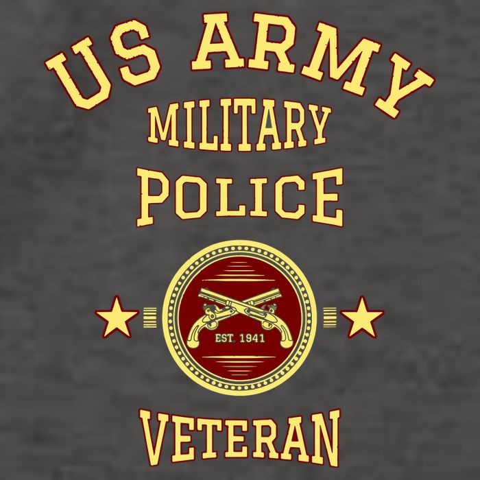 US Army Military Police Veteran Police Vector Backpack