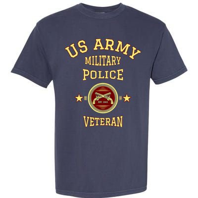 US Army Military Police Veteran Police Garment-Dyed Heavyweight T-Shirt