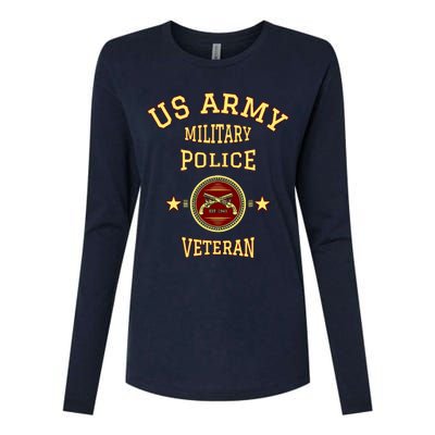 US Army Military Police Veteran Police Womens Cotton Relaxed Long Sleeve T-Shirt