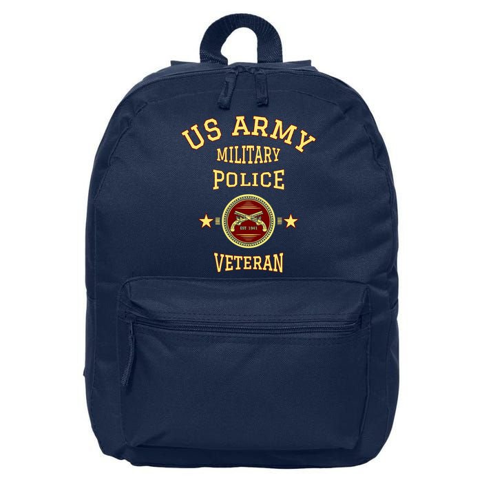 US Army Military Police Veteran Police 16 in Basic Backpack