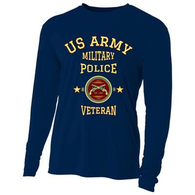 US Army Military Police Veteran Police Cooling Performance Long Sleeve Crew