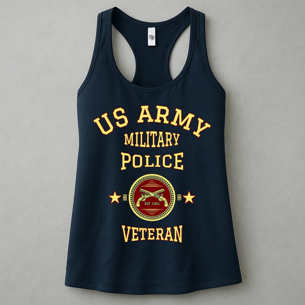 US Army Military Police Veteran Police Womens Tank Top