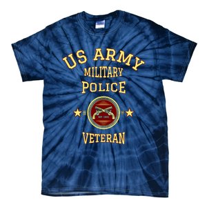 US Army Military Police Veteran Police Tie-Dye T-Shirt