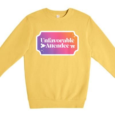 Unfavorable Attendance Mix Premium Crewneck Sweatshirt