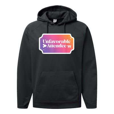 Unfavorable Attendance Mix Performance Fleece Hoodie