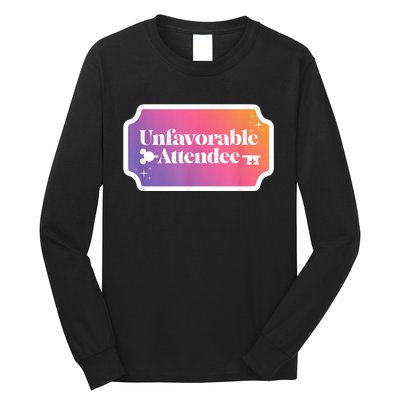 Unfavorable Attendance Mix Long Sleeve Shirt