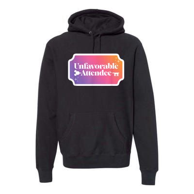 Unfavorable Attendance Mix Premium Hoodie