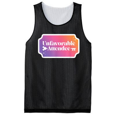 Unfavorable Attendance Mix Mesh Reversible Basketball Jersey Tank