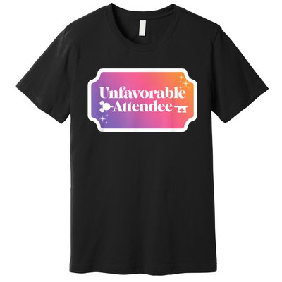 Unfavorable Attendance Mix Premium T-Shirt