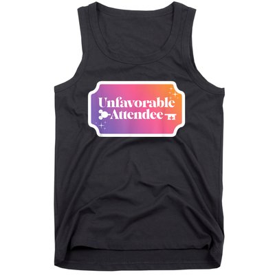 Unfavorable Attendance Mix Tank Top