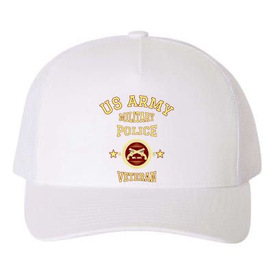 US Army Military Police Veteran Police Officer Retirement Yupoong Adult 5-Panel Trucker Hat