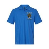 Us American Military Police Corps Skeleton Memorial July 4th Great Gift Softstyle Adult Sport Polo