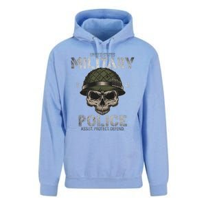 Us American Military Police Corps Skeleton Memorial July 4th Great Gift Unisex Surf Hoodie