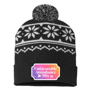 Unfavorable Attendance Mix USA-Made Snowflake Beanie