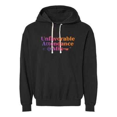 Unfavorable Attendance Mix Garment-Dyed Fleece Hoodie