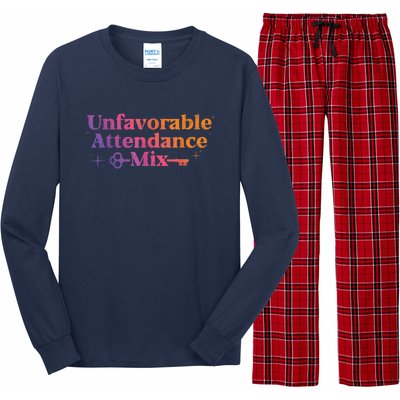 Unfavorable Attendance Mix Long Sleeve Pajama Set