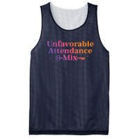 Unfavorable Attendance Mix Mesh Reversible Basketball Jersey Tank