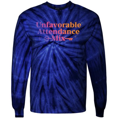 Unfavorable Attendance Mix Tie-Dye Long Sleeve Shirt