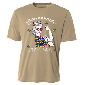 Unbreakable Autist Mom Autistic Autism Awareness Day Cooling Performance Crew T-Shirt