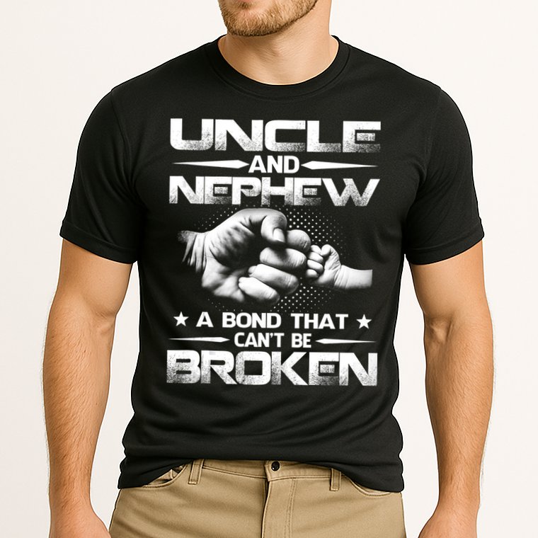 Uncle And Nephew A Bond That Can't Be Broken Family Cooling Performance Crew T-Shirt