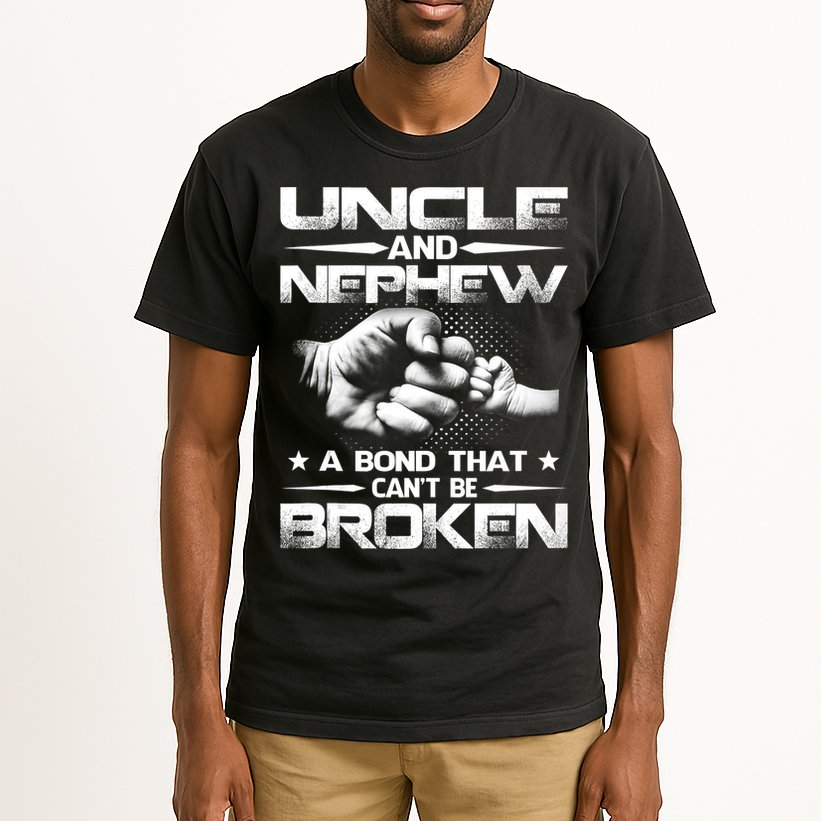 Uncle And Nephew A Bond That Can't Be Broken Family Tall T-Shirt