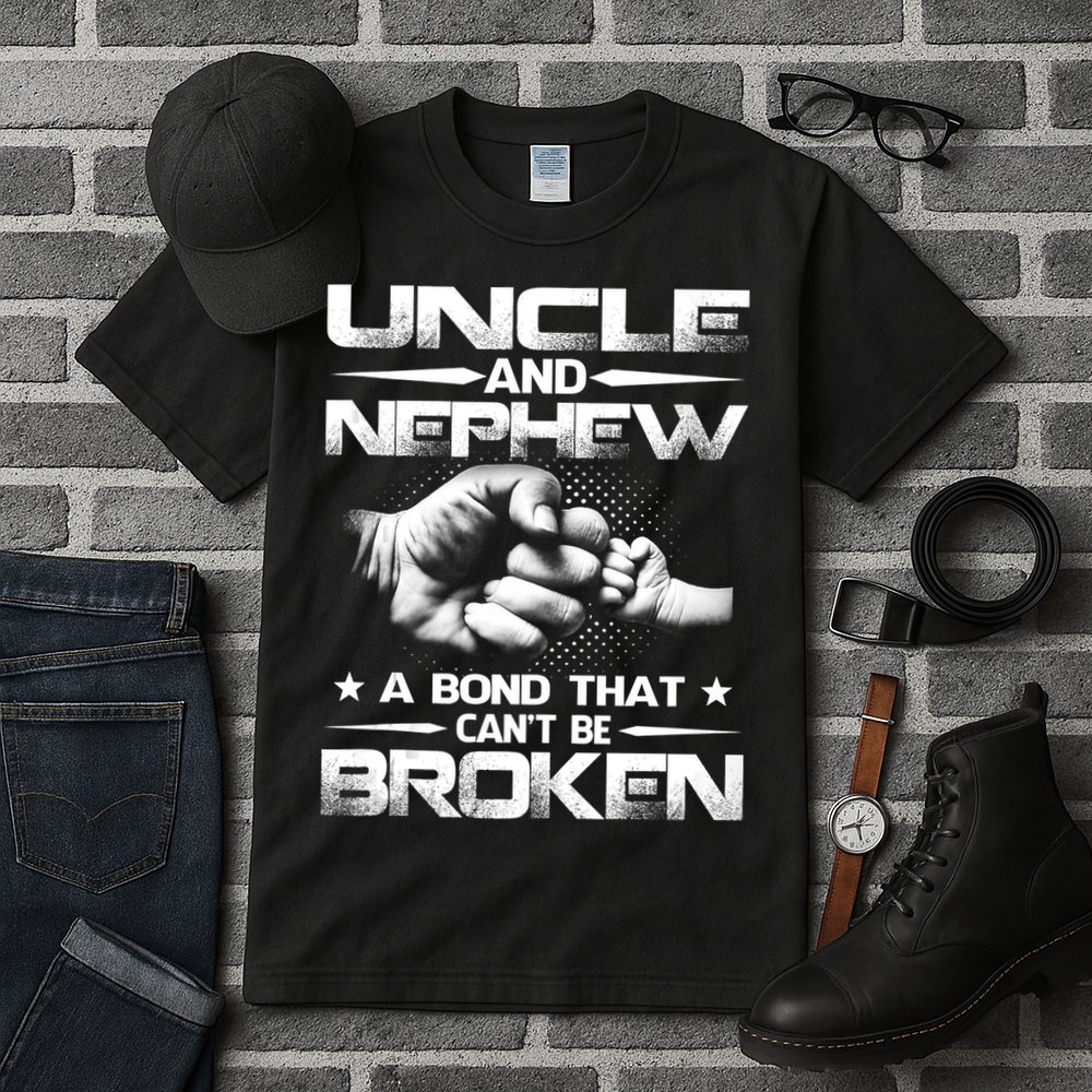 Uncle And Nephew A Bond That Can't Be Broken Family Tall T-Shirt