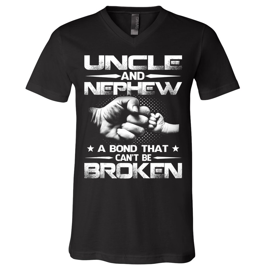 Uncle And Nephew A Bond That Can't Be Broken Family V-Neck T-Shirt