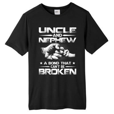 Uncle And Nephew A Bond That Can't Be Broken Family Tall Fusion ChromaSoft Performance T-Shirt