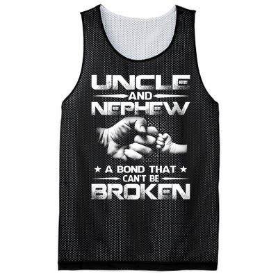 Uncle And Nephew A Bond That Can't Be Broken Family Mesh Reversible Basketball Jersey Tank