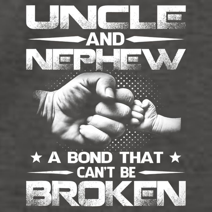 Uncle And Nephew A Bond That Can't Be Broken Family Vector Backpack