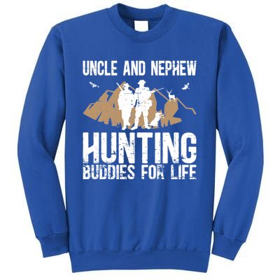 Uncle And Nephew Hunting Buddies Uncle And Nephew Cool Gift Sweatshirt