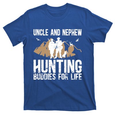 Uncle And Nephew Hunting Buddies Uncle And Nephew Cool Gift T-Shirt