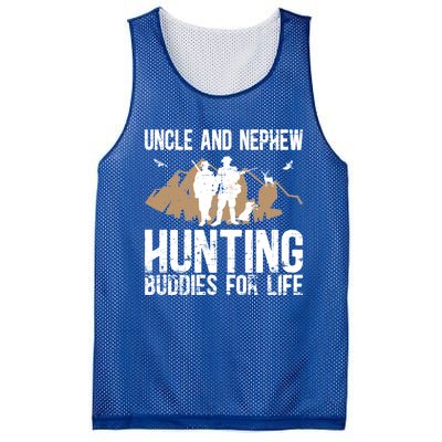 Uncle And Nephew Hunting Buddies Uncle And Nephew Cool Gift Mesh Reversible Basketball Jersey Tank