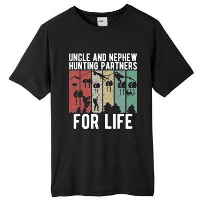 Uncle And Nephew Hunting Partners Hunting Buddies Meaningful Gift Tall Fusion ChromaSoft Performance T-Shirt