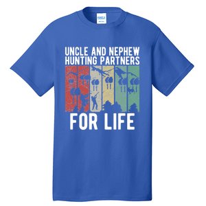 Uncle And Nephew Hunting Partners Hunting Buddies Meaningful Gift Tall T-Shirt