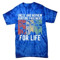 Uncle And Nephew Hunting Partners Hunting Buddies Meaningful Gift Tie-Dye T-Shirt