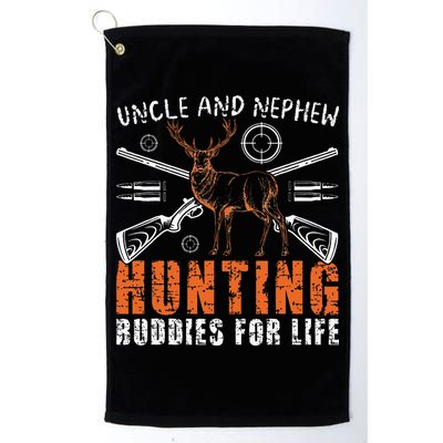 Uncle And Nephew Hunting Buddies Uncle And Nephew Golf Towel