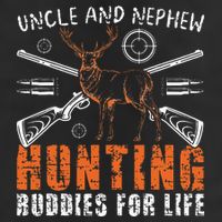 Uncle And Nephew Hunting Buddies Uncle And Nephew Golf Towel