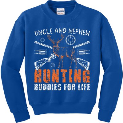 Uncle And Nephew Hunting Buddies Uncle And Nephew Kids Sweatshirt
