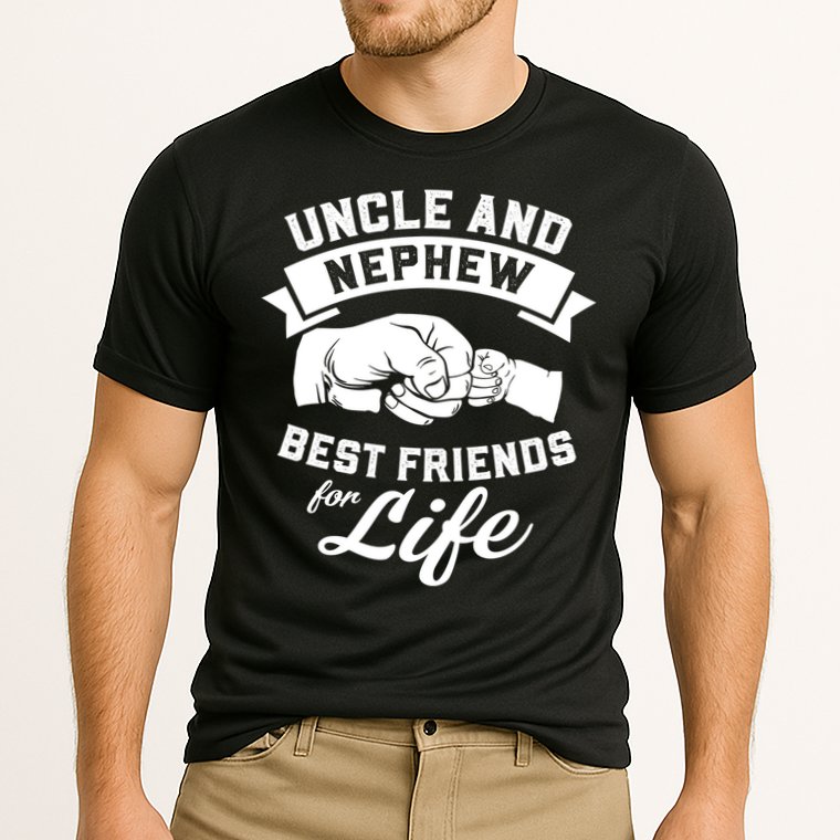 Uncle And Nephew Best Friends For Life Gift Cooling Performance Crew T-Shirt