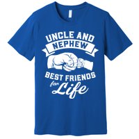 Uncle And Nephew Best Friends For Life Gift Premium T-Shirt