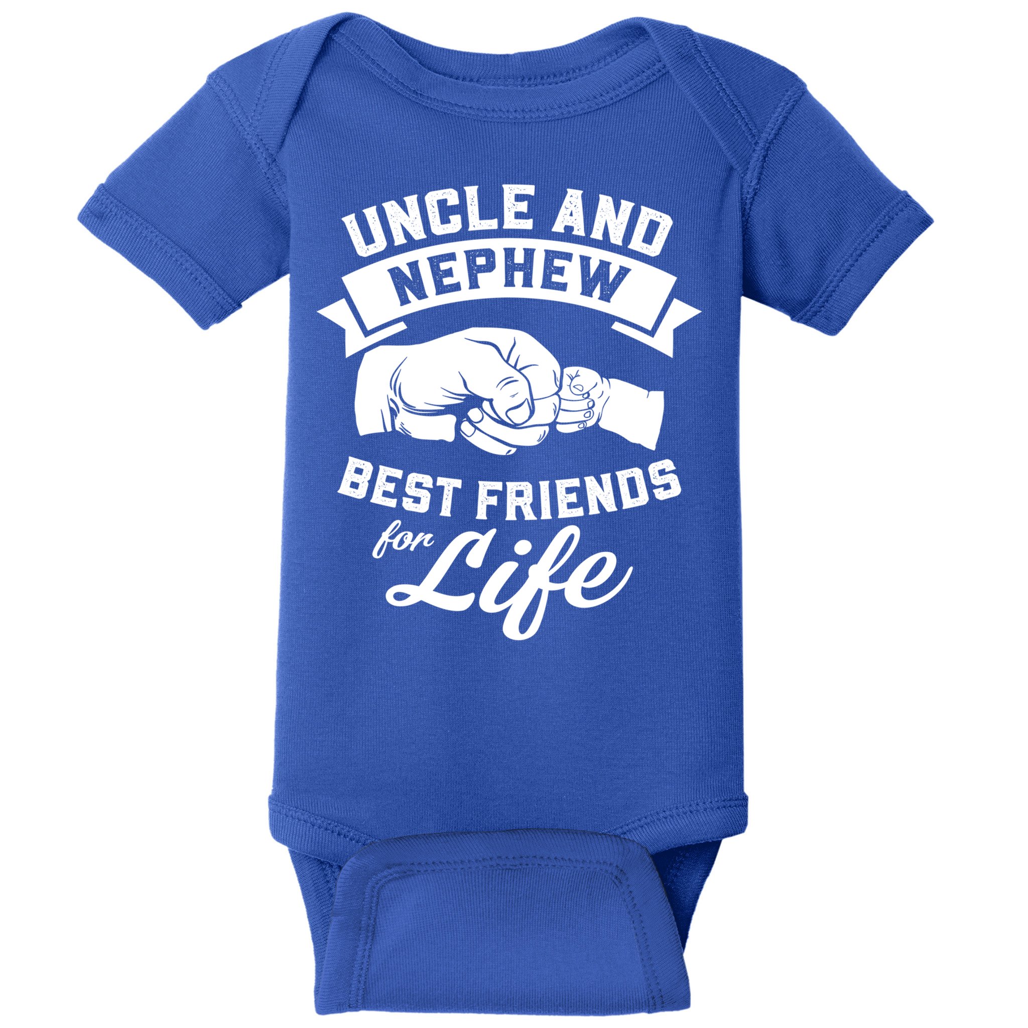 Uncle And Nephew Best Friends For Life Gift Baby Bodysuit