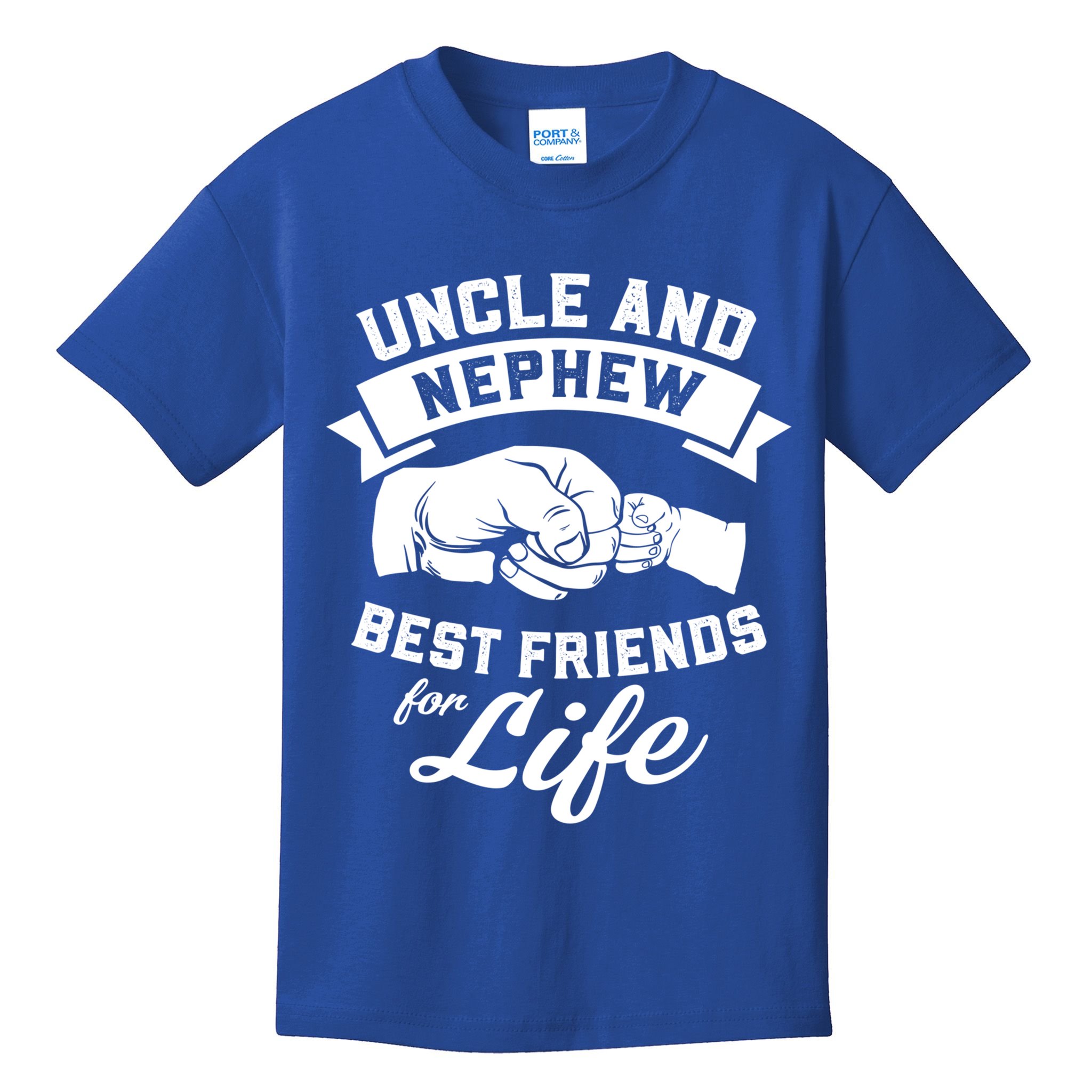 Uncle And Nephew Best Friends For Life Gift Kids T-Shirt
