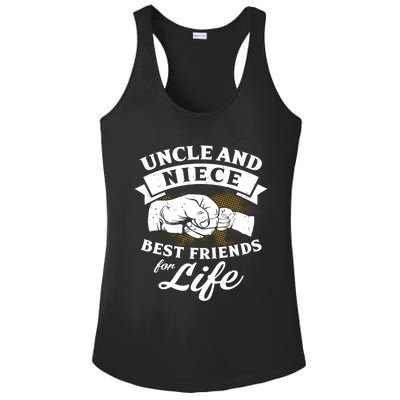 Uncle And Niece Best Friends For Life Gift Ladies PosiCharge Competitor Racerback Tank