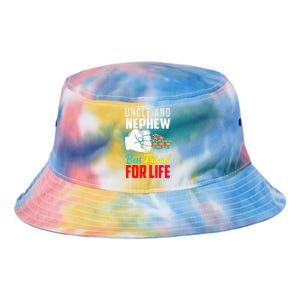 Uncle And Nephew Best Friend For Life Autistic Autism Uncle Tie Dye Newport Bucket Hat