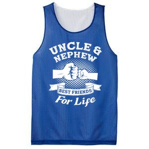 Uncle And Nephew Best Friends For Life Aunt Gift Mesh Reversible Basketball Jersey Tank